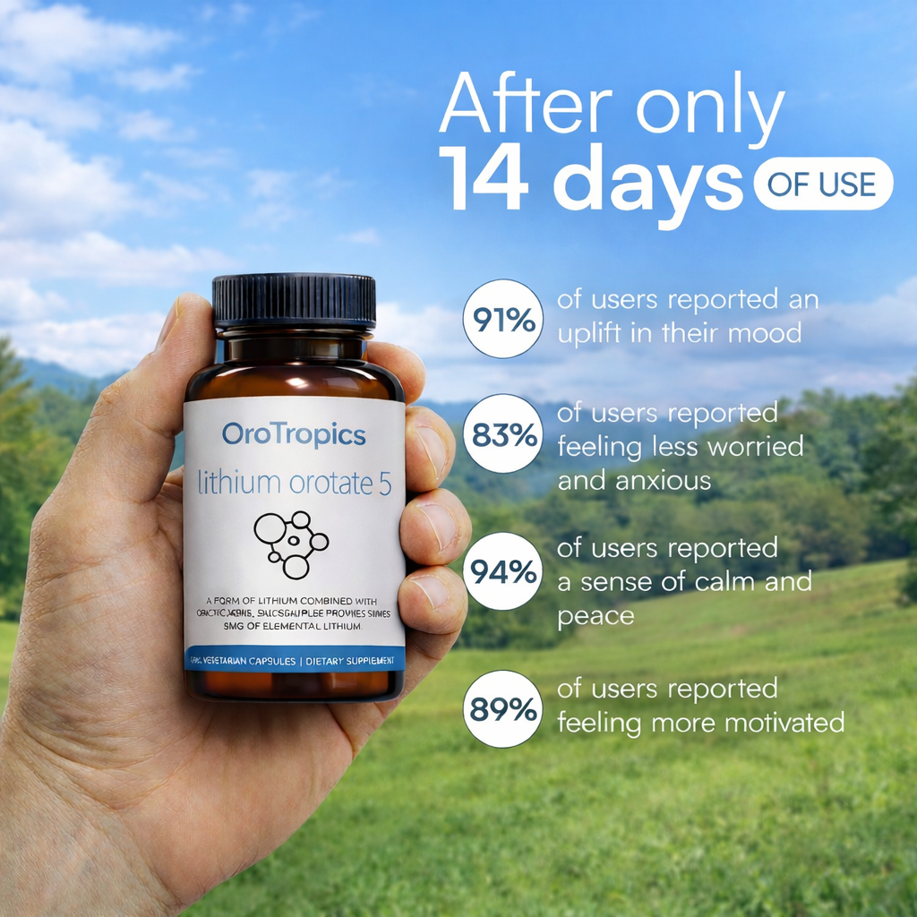 OroTropic New Mood, Stress & Anxiety Balance Capsules